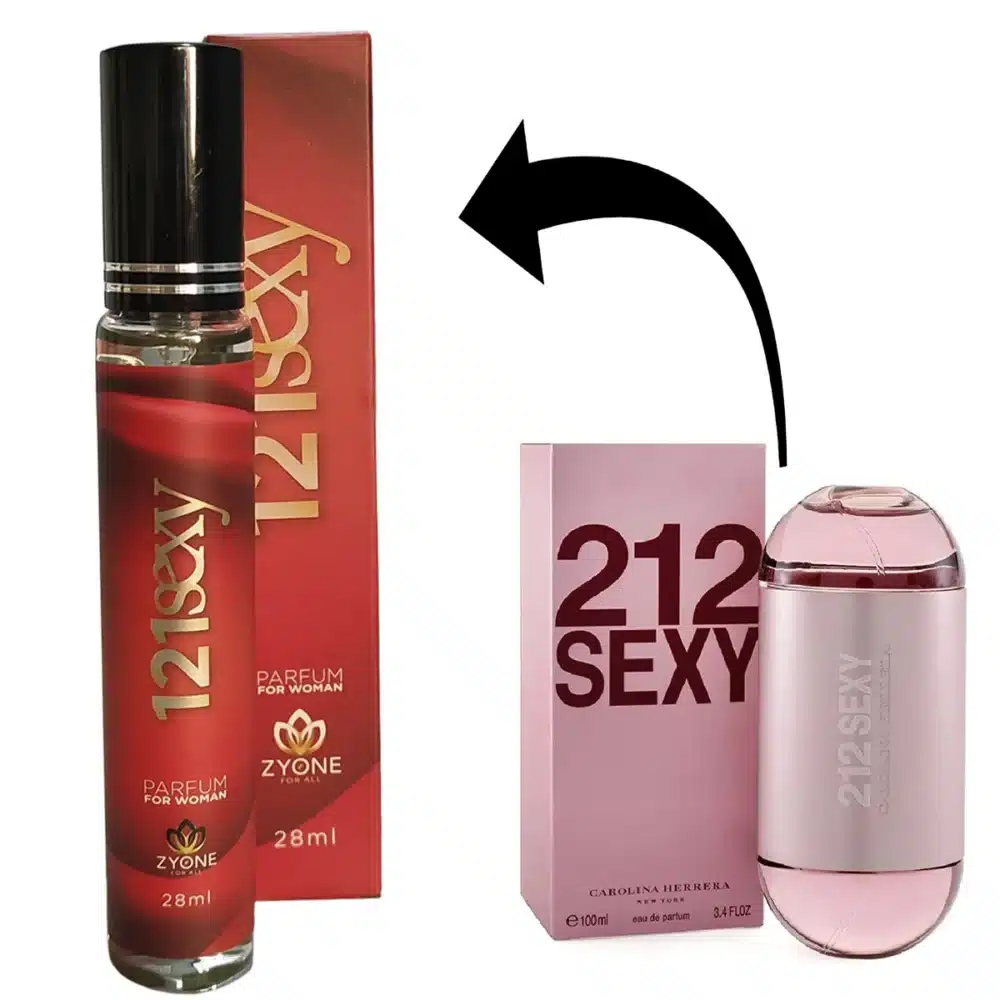Perfume Feminino Zyone 121 Sexy 28 ML Eau de Parfum EDP Alta Fixação
