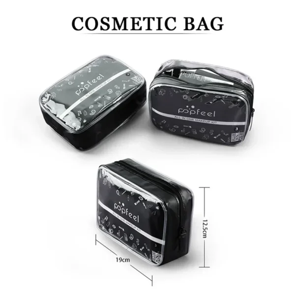 Kit Completo de Maquiagem Profissional para Mulheres – Sombra, Pó, Base e Blush - Image 6